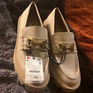 Two pair of brand new Zara Zapatista Plan Flats Size 8 and a Size 6